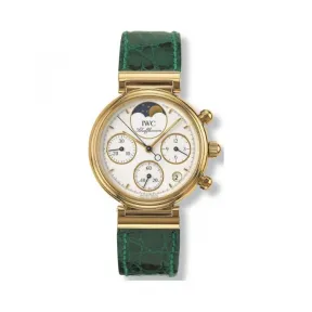 万国/IWC Da Vinci Chronograph 系列 29 MM 黄金 石英机芯 女表 IW373502