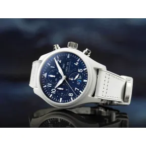 万国/IWC 飞行员 44.5 MM 白色陶瓷 自动机械 男表 IW389110