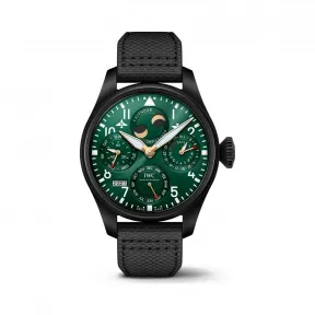 IWC/万国 IW503005-大型飞行员万年历腕表“赛车绿”特别版 自动机械机芯 男表 IW503005