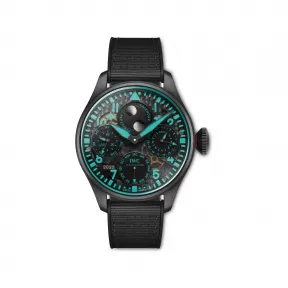 万国/IWC 46.2MM Ceratanium®（瓷化钛金属） IW503607-大型飞行员万年历腕表“Toto Wolff x Mercedes-AMG Petronas Formula One™ Team”特别版 自动机械机芯 男表