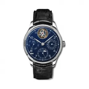 万国/IWC Portuguese Perpetual Calendar 系列 45 MM 铂金 自动机械机芯 男表 IW504502