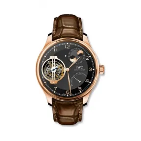 万国/IWC Portuguese Tourbillon 系列 46 MM 玫瑰金 手动机械机芯 男表 IW590107