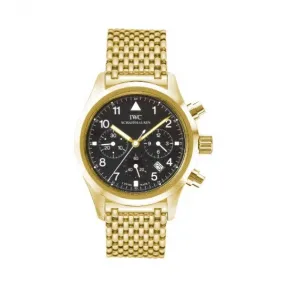 万国/IWC Pilots Chrono 系列 36 MM 黄金 石英机芯 男表 IW954101