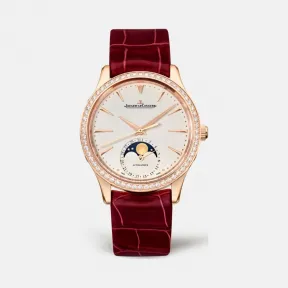 积家/Jaeger LeCoultre Master 大师系列 玫瑰金 自动机械机芯 女表 Q1252501
