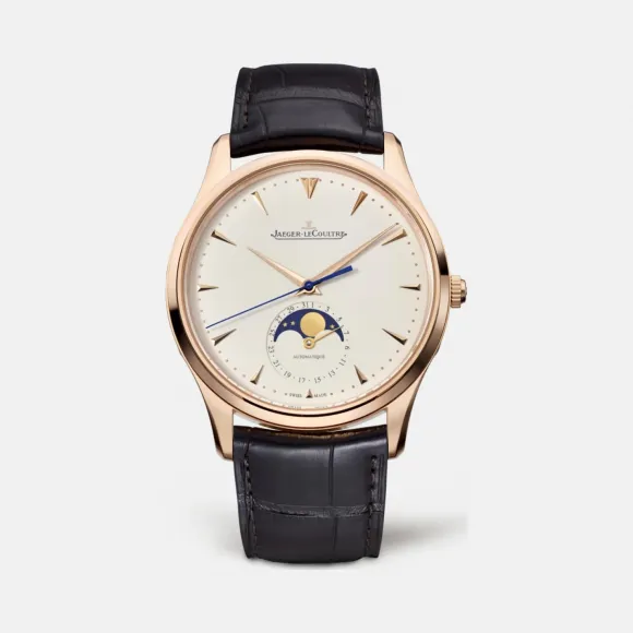 积家/Jaeger LeCoultre Master 大师系列 玫瑰金 自动机械机芯 男表 Q1362520
