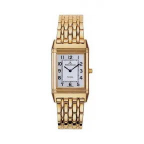 积家/Jaeger LeCoultre Reverso 翻转腕表系列  18k黄金 手动机械机芯 男表 Q2501120