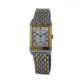 积家/Jaeger LeCoultre Reverso 翻转腕表系列  18k黄金-精钢 手动机械机芯 男表 Q2705120