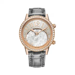 积家/Jaeger LeCoultre Rendez-Vous 约会系列 玫瑰金 自动机械机芯 女表 Q3482520