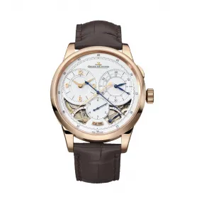 积家/Jaeger LeCoultre Duomètre 双翼系列 玫瑰金 手动机械机芯 男表 Q6012421