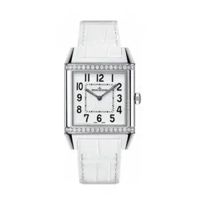 积家/Jaeger LeCoultre Reverso 翻转腕表系列  精钢-镶钻 自动机械机芯 女表 Q7058421