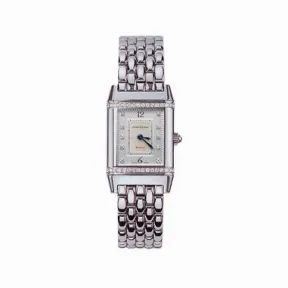 积家/Jaeger LeCoultre Reverso Complication 系列 33 x 20.5 мм 不锈钢 石英机芯 女表 Q2658101