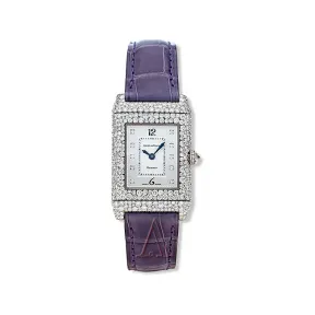 积家/Jaeger LeCoultre Reverso Duetto 系列 20.7 x 28.6 мм 白金 手动机械机芯 女表 Q2663405