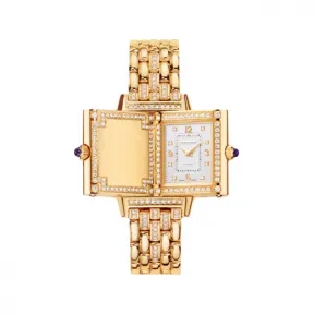 积家/Jaeger LeCoultre Grande Reverso Lady 系列 33 х 20.5 мм 黄金 石英机芯 女表 Q2681220
