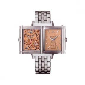 积家/Jaeger LeCoultre Reverso Complication 系列 26 x 42 мм 白金 手动机械机芯 女表 Q2773160