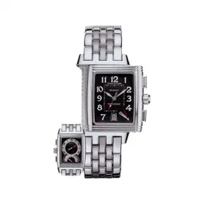 积家/Jaeger LeCoultre Reverso Complication 系列 28 x 43.5 мм 不锈钢 手动机械机芯 男表 Q2958150