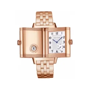 积家/Jaeger LeCoultre Reverso Complication 系列 29 х 46.5 мм 玫瑰金 手动机械机芯 男表 Q3012120