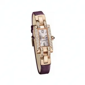 积家/Jaeger LeCoultre Ideale 系列 18 x 30 мм 玫瑰金 石英机芯 女表 Q4602501