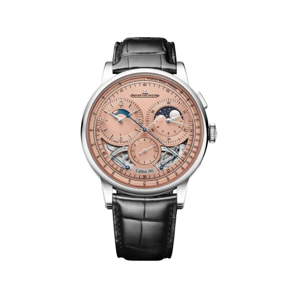 积家/Jaeger-LeCoultre Duometre Heliotourbillon Perpetual双翼系列 42.5 MM 手动机械机芯 铂金 男表 JLQ622656J