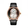雅克德罗/Jaquet Droz 大秒针系列 18k红金 自动机械机芯 男表 J003033344