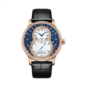 雅克德罗/Jaquet Droz 艺术工坊系列 18k红金 自动机械机芯 男表 J003033391