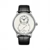 雅克德罗/Jaquet Droz 大秒针系列 18K白金 自动机械机芯 男表 J003034201