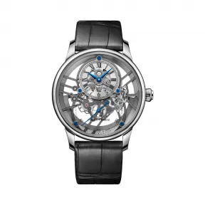 雅克德罗/Jaquet Droz 大秒针系列 18K白金表壳 自动机械机芯 男表 J003524240