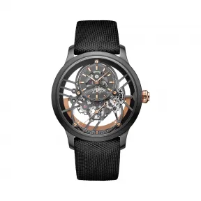 雅克德罗/Jaquet Droz 大秒针系列 黑色陶瓷表壳 自动机械机芯 男表 J003525540