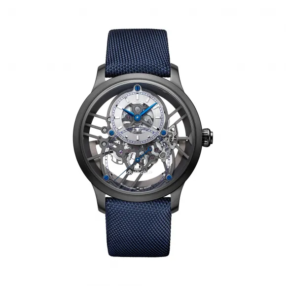 雅克德罗/Jaquet Droz 大秒针系列 黑色陶瓷表壳 自动机械机芯 男表 J003525541