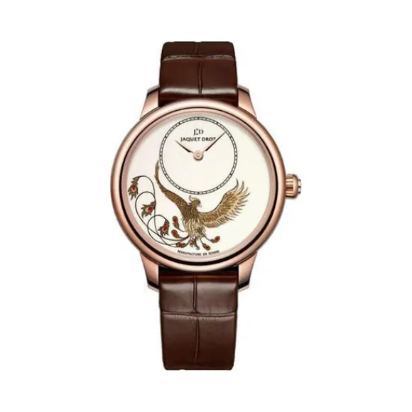 雅克德罗/Jaquet Droz 艺术工坊系列 18K红金 自动机械机芯 女表 J005003201