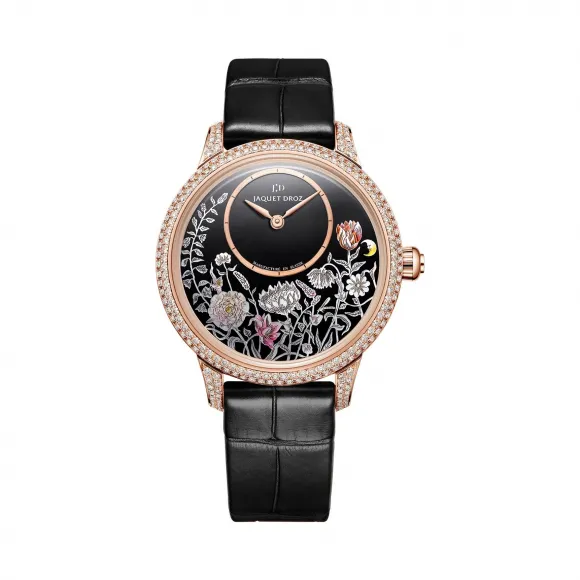雅克德罗/Jaquet Droz 艺术工坊系列 18K红金表壳 自动机械机芯 女表 J005003221