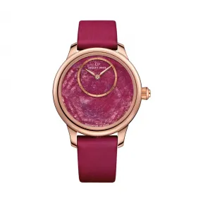 雅克德罗/Jaquet Droz 时分小针盘系列 18k红金 自动机械机芯 女表 J005003270