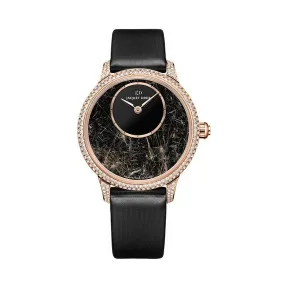 雅克德罗/Jaquet Droz 时分小针盘系列 18k红金 自动机械机芯 女表 J005003579