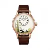 雅克德罗/Jaquet Droz 艺术工坊系列 18K红金 自动机械机芯 男表 J005013202