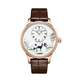 雅克德罗/Jaquet Droz 艺术工坊系列 18K红金表壳 自动机械机芯 男表 J005013219