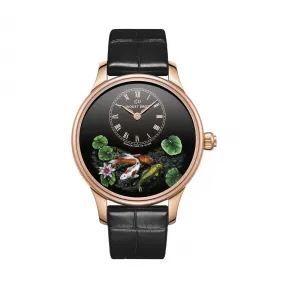 雅克德罗/Jaquet Droz 艺术工坊系列 18K红金表壳 自动机械机芯 男表 J005013224