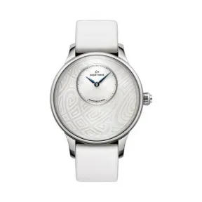 雅克德罗/Jaquet Droz 时分小针盘系列 18K白金 自动机械机芯 男表 J005014570