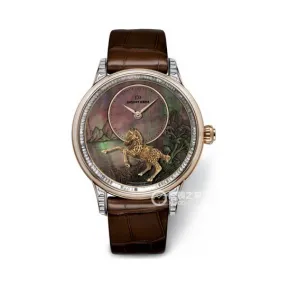 雅克德罗/Jaquet Droz 艺术工坊系列 18k红金 自动机械机芯 男表 J005023276