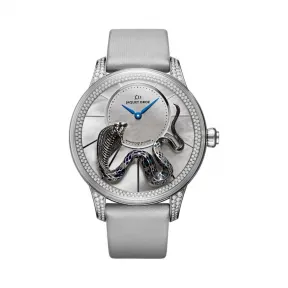 雅克德罗/Jaquet Droz 艺术工坊系列 18k白金镶钻 自动机械机芯 男表 J005024273