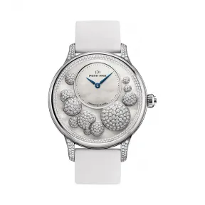 雅克德罗/Jaquet Droz 时分小针盘系列 18k白金镶钻 自动机械机芯 男表 J005024533