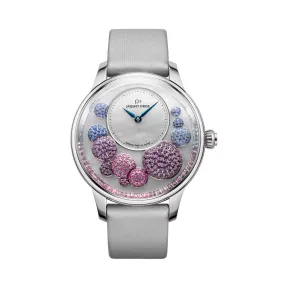 雅克德罗/Jaquet Droz 时分小针盘系列 18k白金 自动机械机芯 女表 J005024537