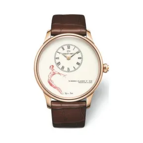 雅克德罗/Jaquet Droz 艺术工坊系列 18k红金 自动机械机芯 男表 J005033230