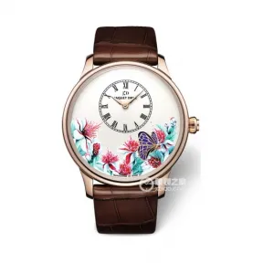 雅克德罗/Jaquet Droz 艺术工坊系列 18K红金 自动机械机芯 男表 J005033289