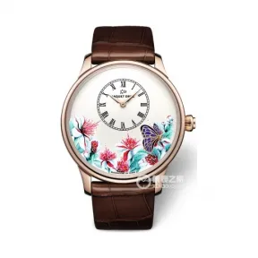 雅克德罗/Jaquet Droz 艺术工坊系列 18K红金 自动机械机芯 男表 J005033290