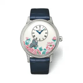 雅克德罗/Jaquet Droz 艺术工坊系列 18k白金 自动机械机芯 男表 J005034265