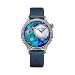 雅克德罗/Jaquet Droz 艺术工坊系列 18K白金表壳 自动机械机芯 女表 J005504501