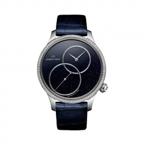 雅克德罗/Jaquet Droz 大秒针系列 精钢表壳镶176颗钻石 自动机械机芯 男表 J006010271