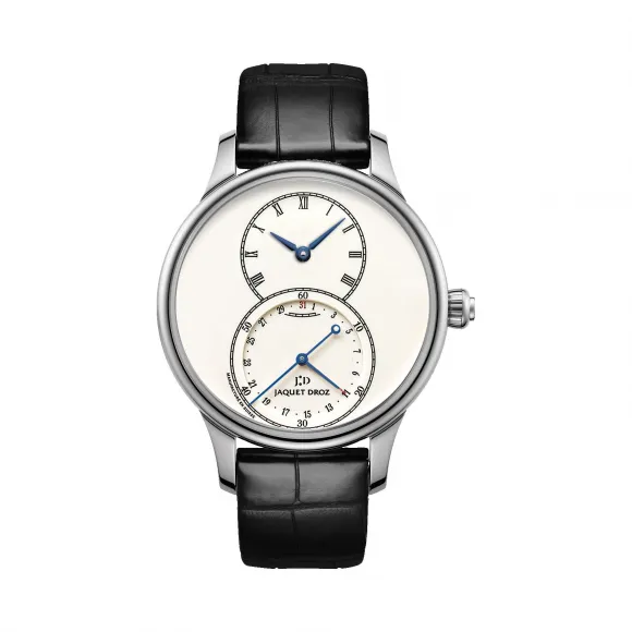 雅克德罗/Jaquet Droz 大秒针系列 白金厚度12 自动机械机芯 男表 J007014200