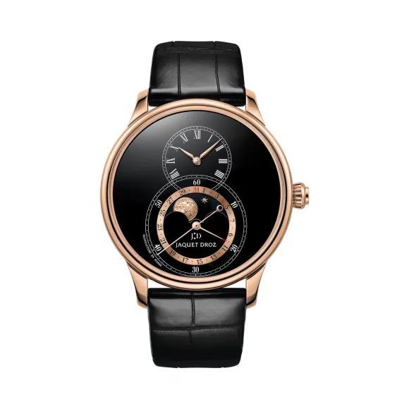 雅克德罗/Jaquet Droz 大秒针系列 18K红金表壳 自动机械机芯 男表 J007533201