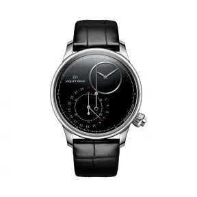 雅克德罗/Jaquet Droz 大秒针系列 精钢表壳 自动机械机芯 男表 J007830270