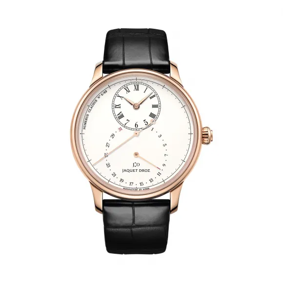 雅克德罗/Jaquet Droz 大秒针系列 18K红金直径43毫米厚度13 自动机械机芯 男表 J008033200